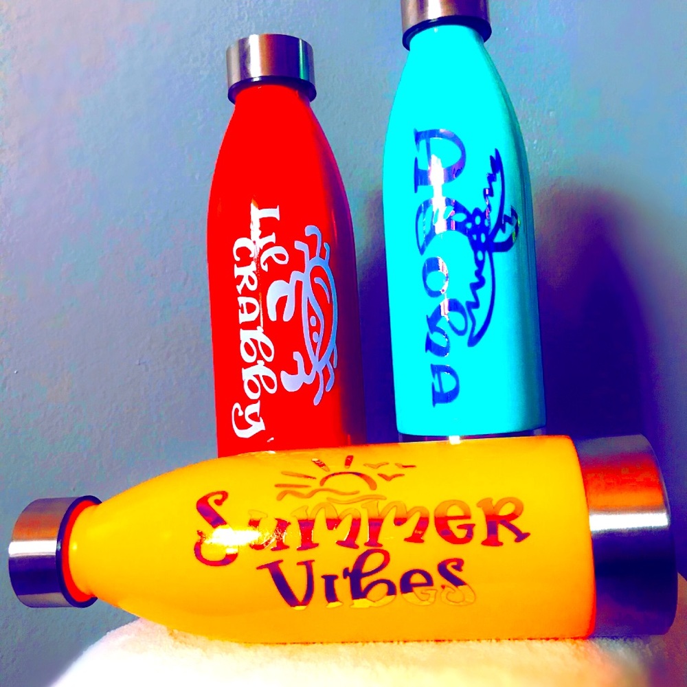 Custom 22oz water bottle